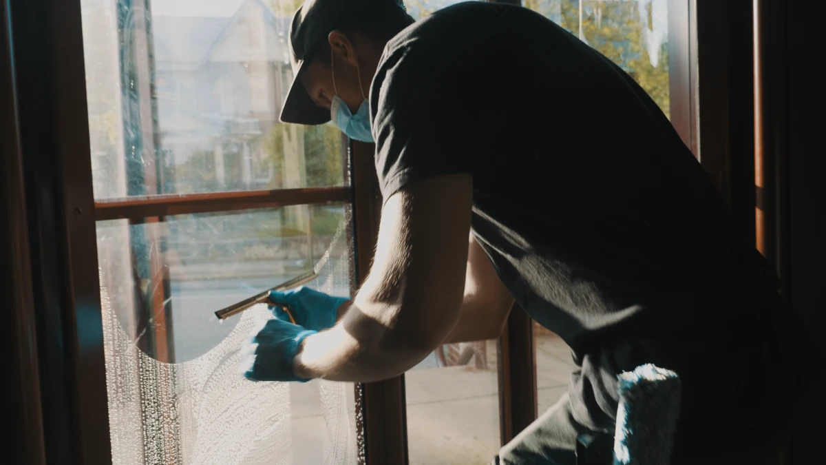 Professional commercial window cleaning service by John Kennedy Cleaning